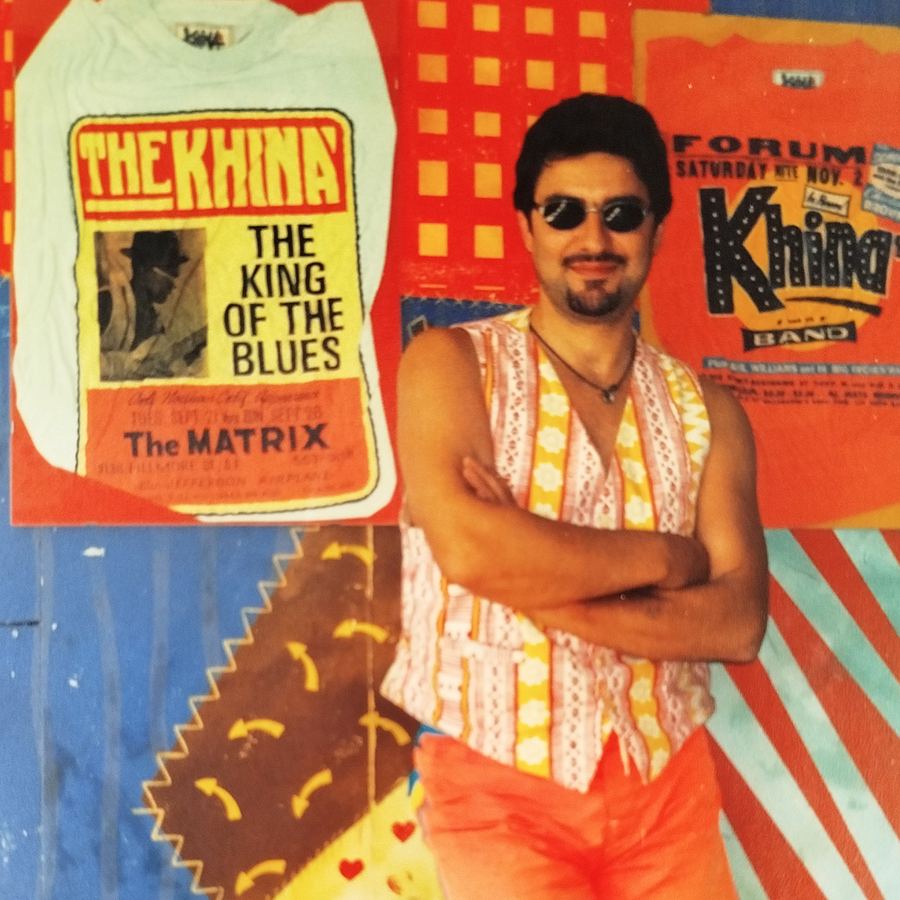 Khinà prints for the music industry, 1990